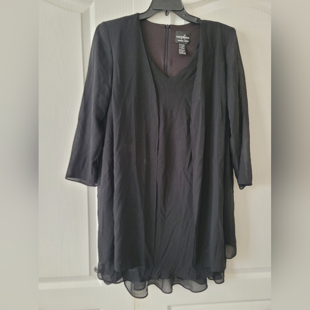Black Sheer Dress